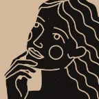 Illustration d’une femme plongée dans ses pensées